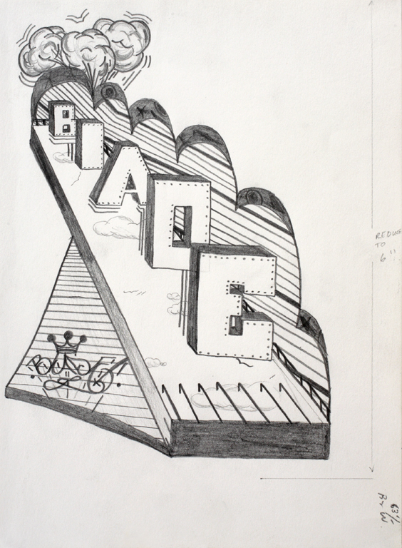 Announcement for 1984 show at Stellweg Séguy Gallery